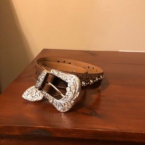 Tony Lama cowgirl bling belt
